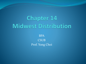 Chapter 14 Midwest Distribution