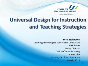 Institutional Strategy and Practice
