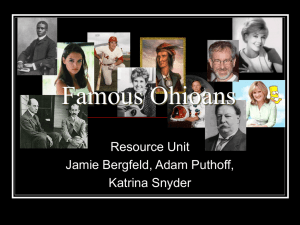 Famous Ohioans - Wright State University