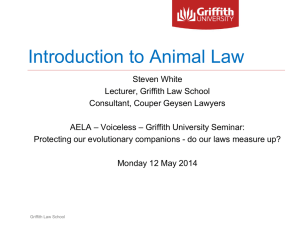 Presentation title - Australian Earth Laws Alliance
