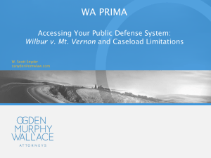Assessing Your Public Defense System