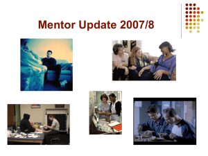 Mentor Update - University Campus Suffolk