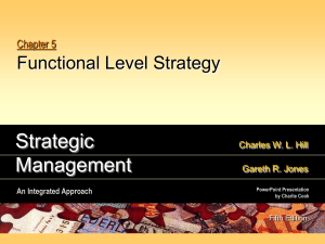 Strategic Management 5e. (Hill & Jones)