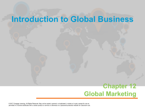 Introduction to Global Business 2e