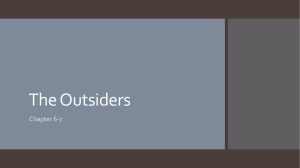 The Outsiders - tiffanyhelfer