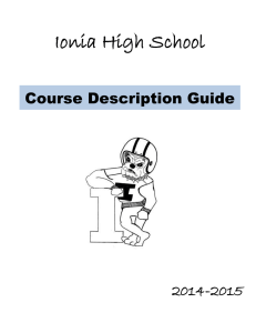 Elective - Ionia High School Counseling