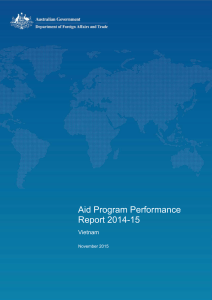 Annex B - Progress towards Performance Benchmarks in 2014 -15