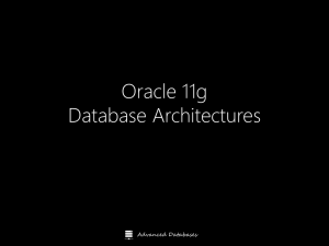 oracle11g-database-architecture