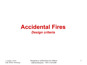 Fire-design criteria..