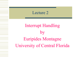 Lecture2-InterruptHandling