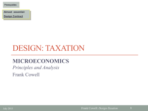 Design: Tax