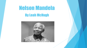 Nelson Mandela - Lisaniska National School