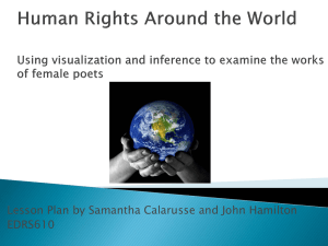 Human Rights Around the World: Using visualization and inference