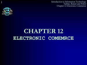 chaper 1 introduction : business and information technology