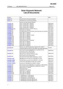 N0000 - Solar Keymark Document List
