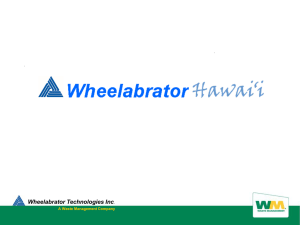 Wheelabrator Hawaii Presentation - County of Hawai'i Department