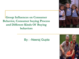 Buyer Behavior Buying Decision Process and Factors Affecting