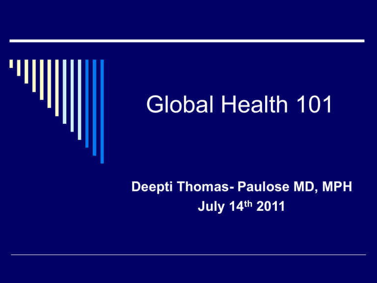 Global Health 101