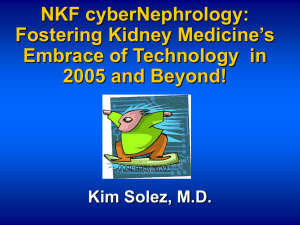 NKF cyberNephrology