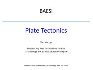 The Story of Plate Tectonics