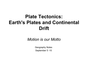 All About Plate Tectonics: Earth's Plates and Continental Drift
