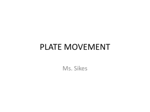 plate movement - mssikeseagles