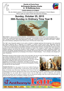 October 25 2015 - Catholic Parish of Corio/Lara