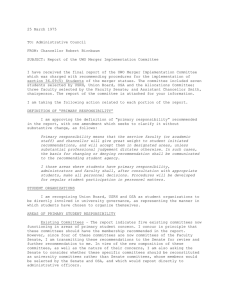 Merger Document - University of Wisconsin Oshkosh