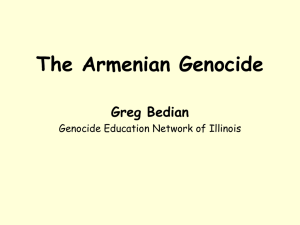 Armenian Genocide - Hinsdale Central High School