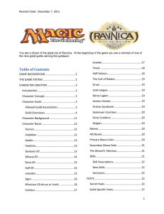 Ravnica Basic Rules