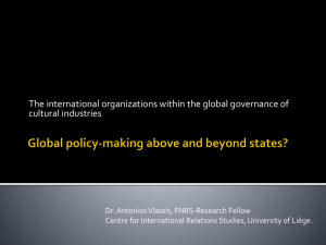 Transnational policy-making and international norms: International