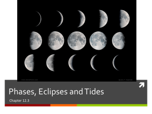 Phases, Eclipses and Tides