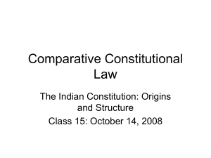 Comparative Constitutional Law