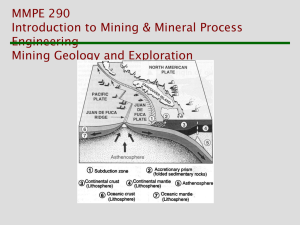 Mining Geology and Exploration