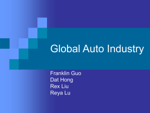 Global Auto (GM, Honda, BMW)