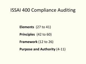 ISSAI-400-Compliance