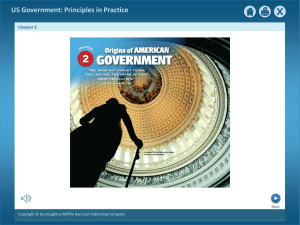 US Government: Principles in Practice Chapter 2