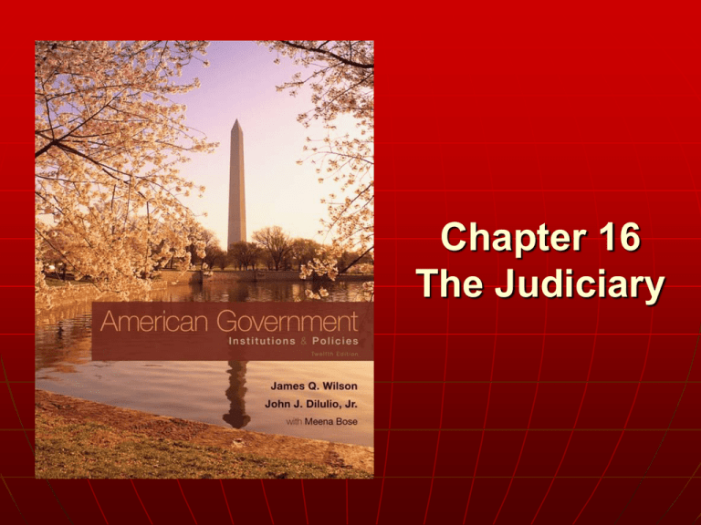 Chapter 1 The Study Of American Government