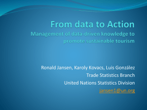 From data to Action Management of data