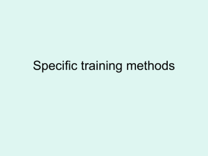 Training Methods PowerPoint