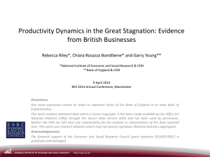 Productivity Dynamics in the Great Stagnation_PP