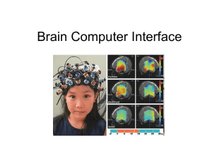 Brain Computer Interface - Welcome to Computer Science