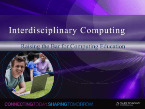 Interdisciplinary Computing