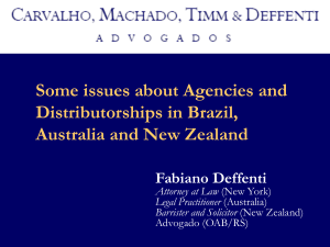 Brazil – Agencies, distributorships or agencies and distributorships?