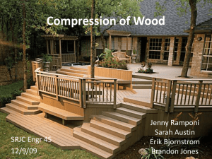 Compression of Wood (E45).