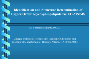 Identification and Structure Determination of Higher Order