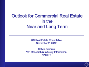 Fundamentals still support the commercial real estate recovery