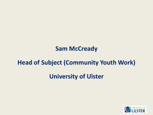 Sam McCready Input