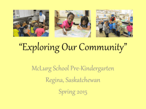 Exploring our Community - Saskatchewan Teachers' Federation