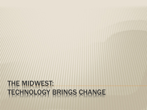 The Midwest: Technology brings Change